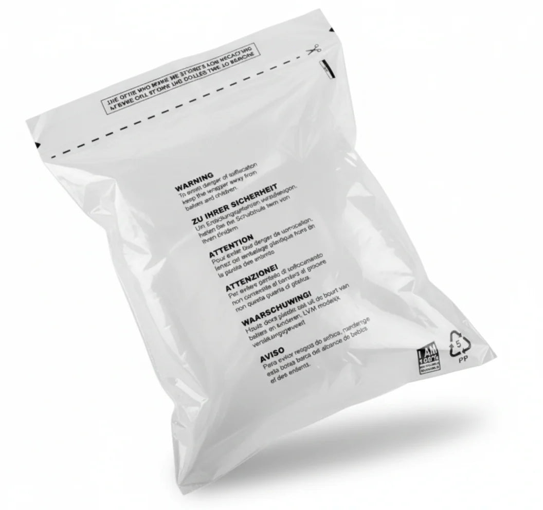 Clear Mailing Bags x100 Pack