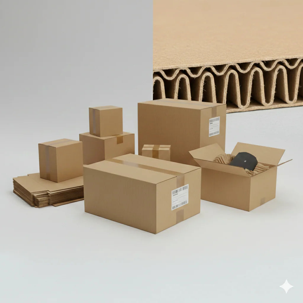 Single-Wall Cardboard Boxes x10 Pack